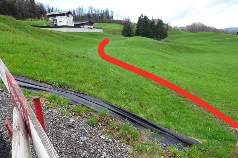 Geplante Strasse Geplante Strasse